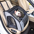 Portable Dog Car Carrier & Travel Crate - Foldable Soft Design