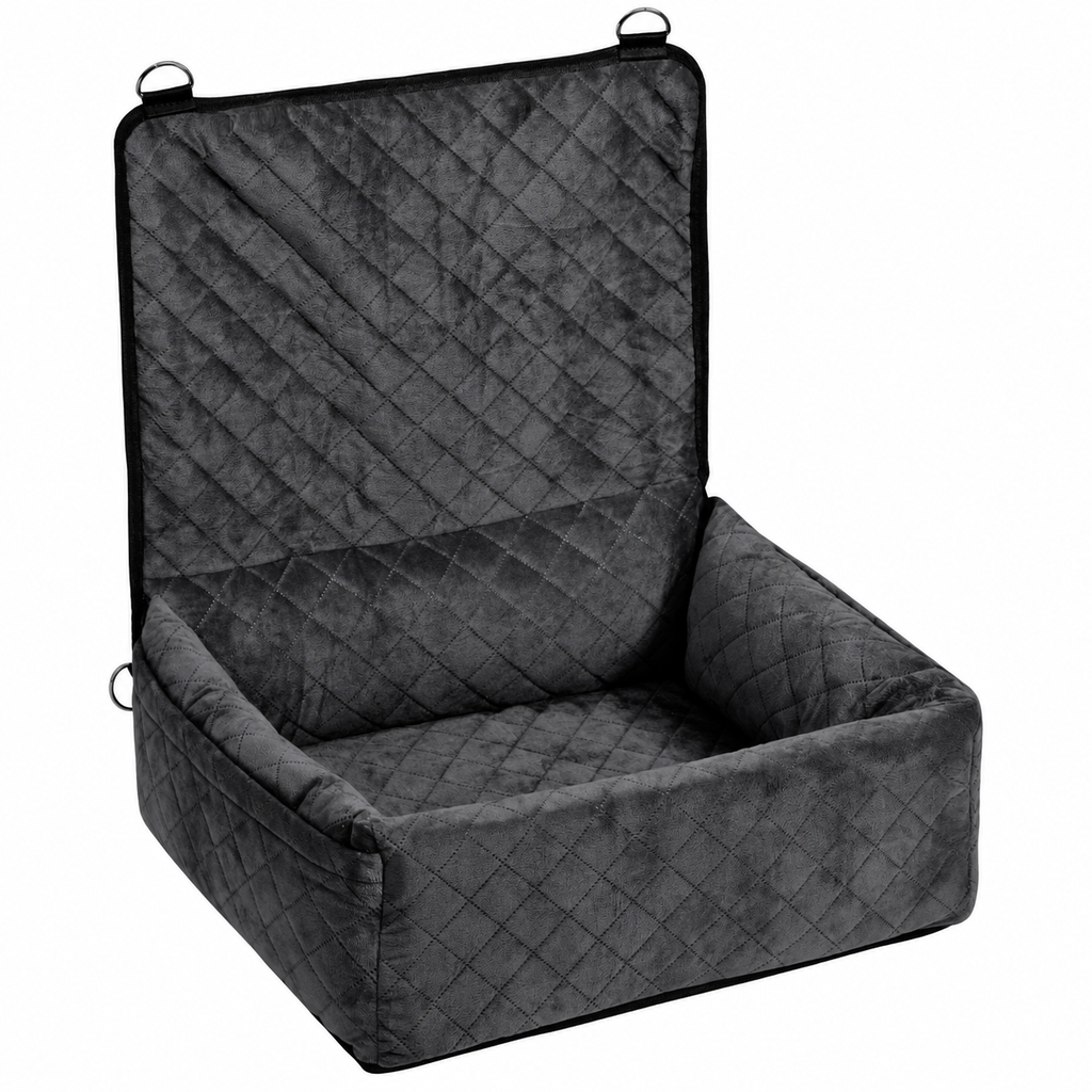 Dog Booster Car Seat for Small & Medium Dogs - Up To 40 Lb.