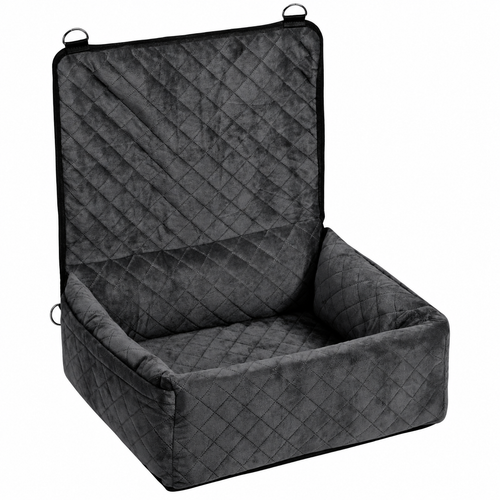 Dog Booster Car Seat for Small & Medium Dogs - Up To 40 Lb.